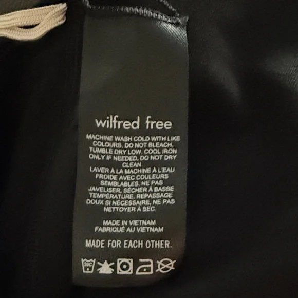 Wilfred Free Black Halter Dress - Picture 3 of 4